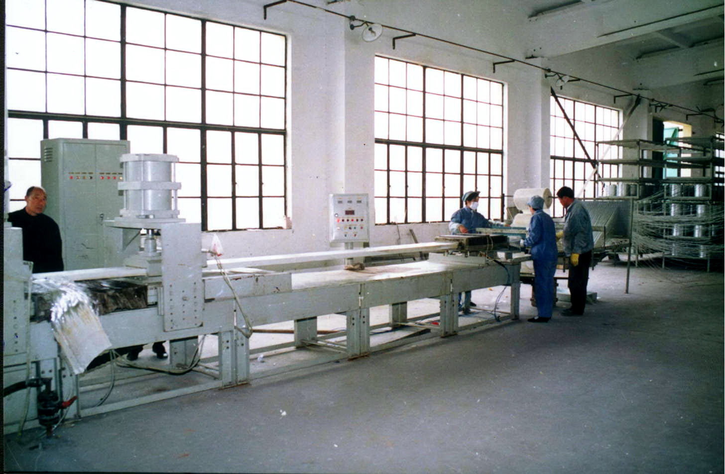 Pultrusion production